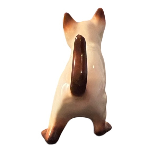 Vintage Mid-Century Siamese Playful Cat Figurine - Picture 5 of 9